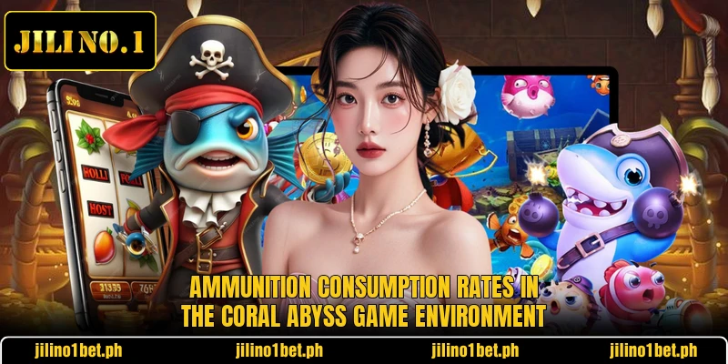 Ammunition consumption rates in the Coral Abyss Game environment