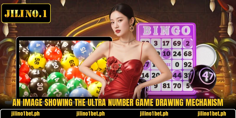 An image showing the Ultra Number Game drawing mechanism