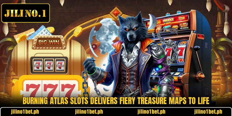 Burning Atlas Slots delivers fiery treasure maps to life