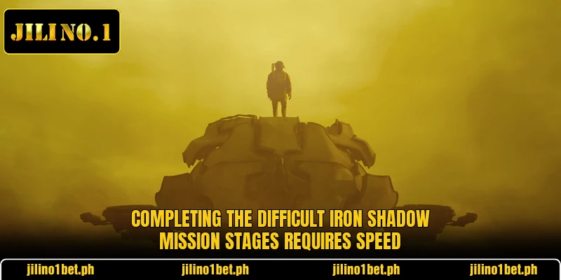 Completing the difficult Iron Shadow Mission stages requires speed