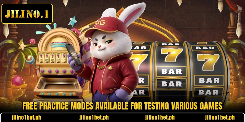 Free practice modes available for testing various games