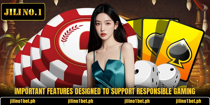 Important features designed to support responsible gaming Important features designed to support responsible gaming