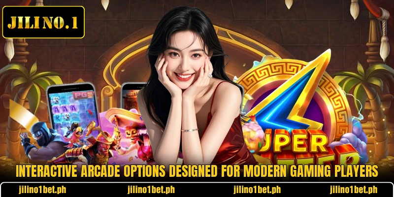 Interactive arcade options designed for modern gaming players