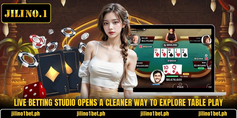 Live Betting Studio Opens A Cleaner Way To Explore Table Play