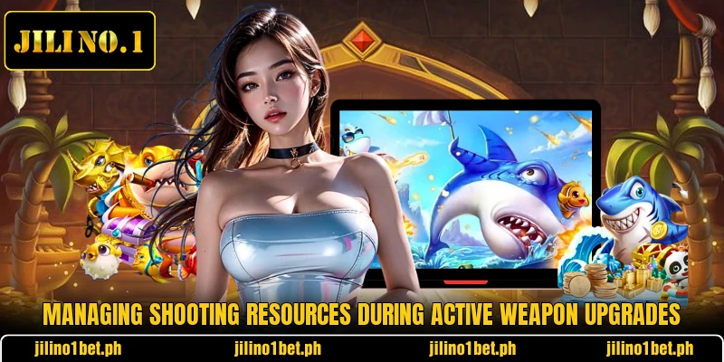 Managing shooting resources during active weapon upgrades