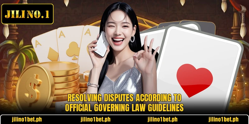 Resolving disputes according to official governing law guidelines