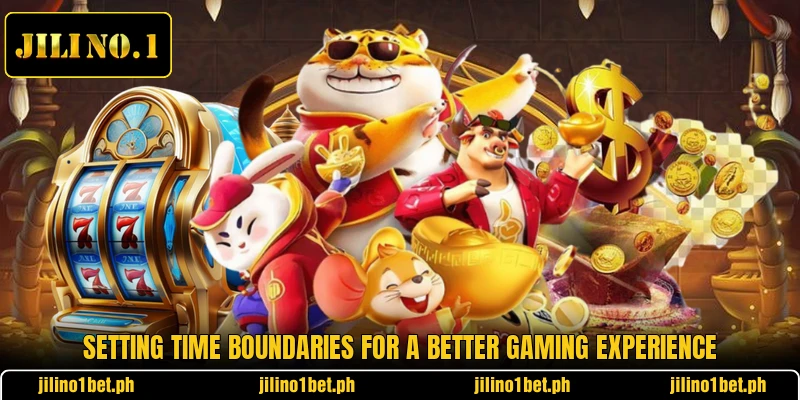 Setting time boundaries for a better gaming experience Setting time boundaries for a better gaming experience