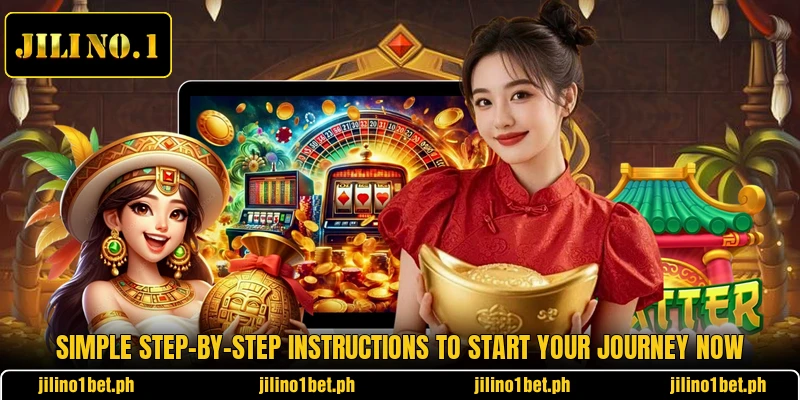 Simple step-by-step instructions to start your journey now Simple step-by-step instructions to start your journey now
